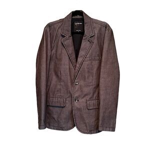 Calvin Klein Brown Corduroy Blazer Sport Coat Men's Size Medium 2 Button Close